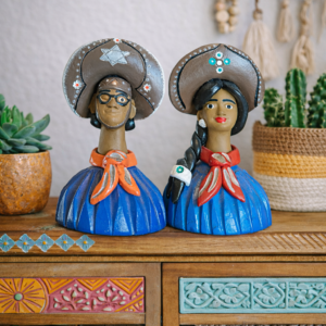 Busto Lampiao & Maria bonita - Luiz Galdino