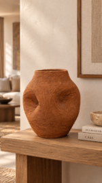 VASO ORGANICO AMASSADO - ATELIÊ NAZARÉ - Imagem 2