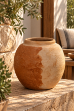 VASO REDONDO COM BORDA RIO & MAR - ATELIÊ NAZARÉ - Imagem 3