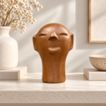 CABEÇA NATURAL PP - MESTRA ARTESÃ CIDA LIMA