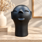 CABEÇA PRETA P - MESTRA ARTESÃ CIDA LIMA
