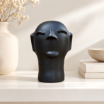 CABEÇA PRETO PP - MESTRA ARTESÃ CIDA LIMA