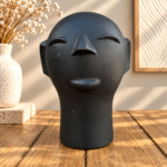 CABEÇA PRETA G - MESTRA ARTESÃ CIDA LIMA