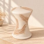 Vaso Ampulheta Folhagens – Família Gomes - Imagem 3
