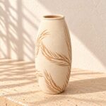 Vaso Oval Folhagens Tropicais – Família Gomes