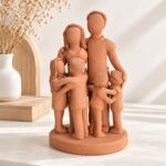 Escultura Família 2 Filhos e 2 Filhas – Nildo de Zezinho