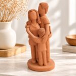 Escultura Família 1 Filho – Nildo de Zezinho