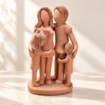 Escultura Família 2 Filhas – Nildo de Zezinho