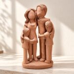 Escultura Família 2 Filhos – Nildo de Zezinho