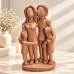 Escultura Família 2 Filhas – Nildo de Zezinho