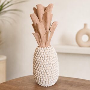 Abacaxi em Cerâmica 42 cm – Ateliê Família Gomes