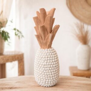 Abacaxi em Cerâmica 42 cm – Ateliê Família Gomes